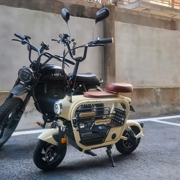 [BUNJANG] Motovelo AKU Electric Scooter (Ivory) - Full Set / (단종)모토벨로 전동스쿠터 AKU 아이보리 풀세트