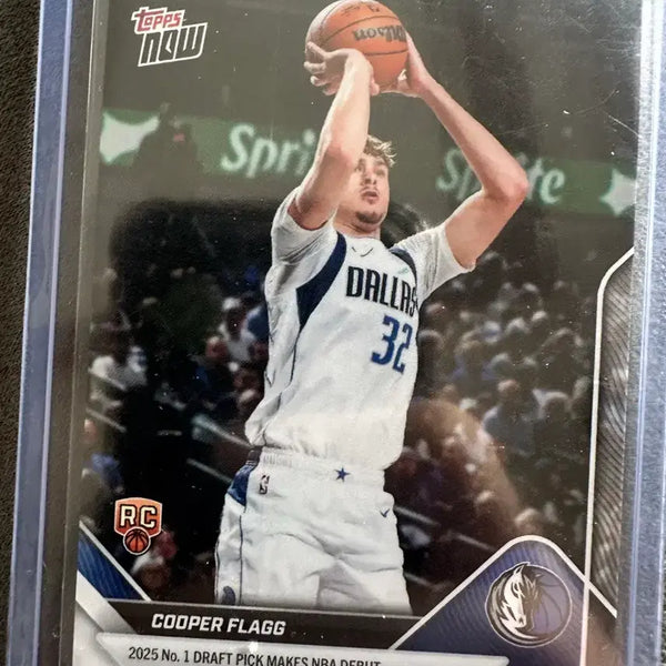 [BUNJANG] Tops Now Cooper Flagg 2025 NBA Draft Pick 1 Debut Card / 탑스 나우 쿠퍼 플래그 2025 신인 드래프트 1픽 NBA 데뷔 카드