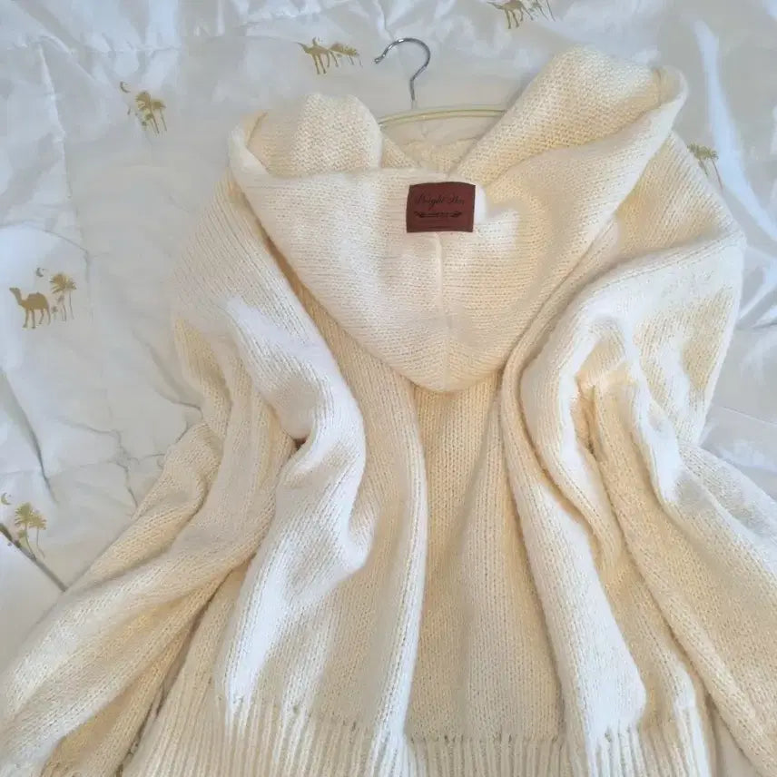 [BUNJANG] Ivory Oversized Cardigan / 일브 가디건