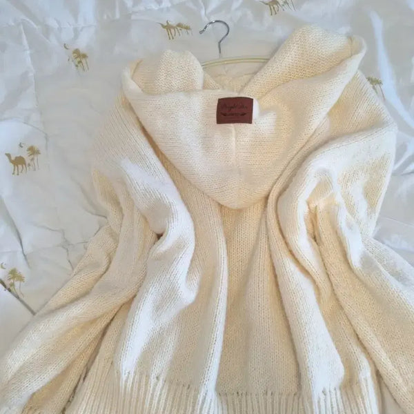 [BUNJANG] Ivory Oversized Cardigan / 일브 가디건