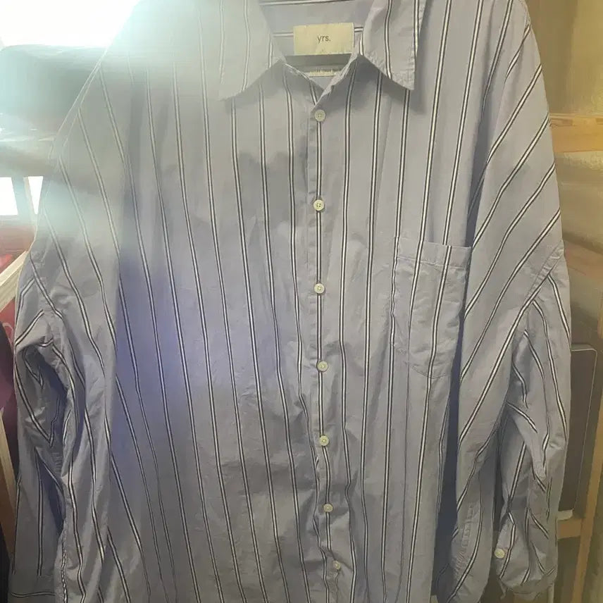 [BUNJANG] Years Ago Typewriter Shirt Wide Fit / [M] 이얼즈어고 타입라이터 포이카 셔츠 와이드핏
