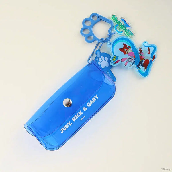 [BUNJANG] Megabox Zootopia 2 Lip Pouch Keyring Blue / 메가박스 주토피아2 립 파우치 키링 블루