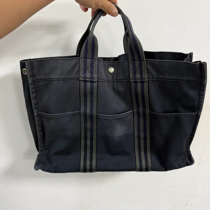 [BUNJANG] Hermes Fruits Tote Bag Navy / 에르메스 후르토 토트백 네이비