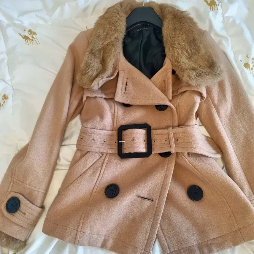 [BUNJANG] Onegaryl Faux Fur Coat / 오네갸루 퍼 코트