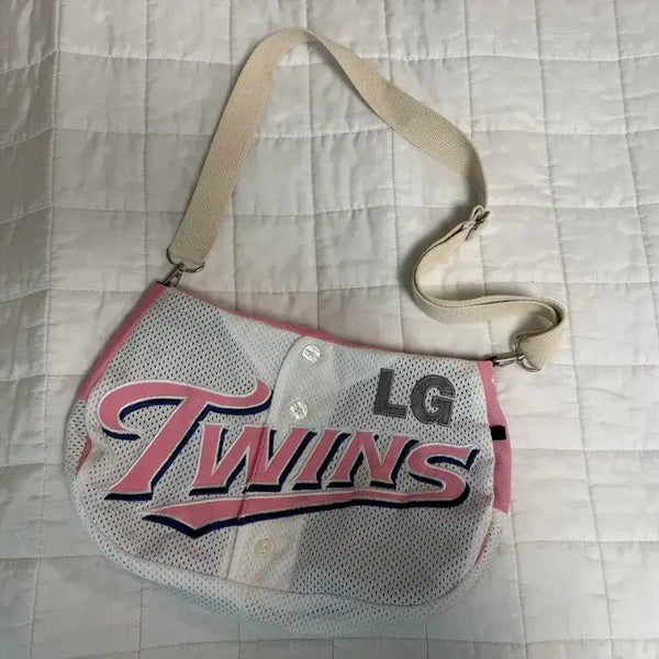 [BUNJANG] LG Twins Custom Uniform Tote Bag / 엘지트윈스 직관백 유니폼 리폼