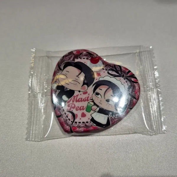 [BUNJANG] Salondebon Ju Ui Pyeonghwa Can Badge / 살롱드르봉 주의평화 캔뱃지 양도