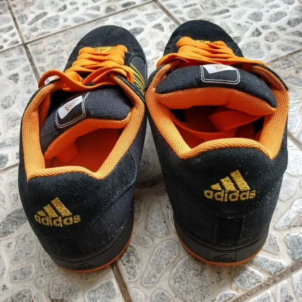 [BUNJANG] Adidas Running Shoes Black Orange / 아디다스 운동화 블랙 오렌지