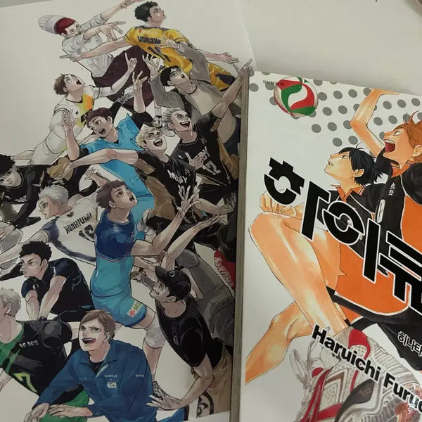 [BUNJANG] Haikyuu!! 10th Anniversary Chronicle Book (Japanese Edition) & Haikyuu!! Volume 1 Bundle / 하이큐 10주년 크로니클 도서(일어판), 하이큐 1권 일괄 판매