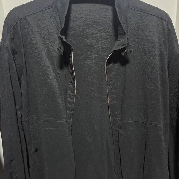 [BUNJANG] Time Homme Lightweight Jumper Charcoal Grey / 타임옴므 경량 점퍼 차콜그레이