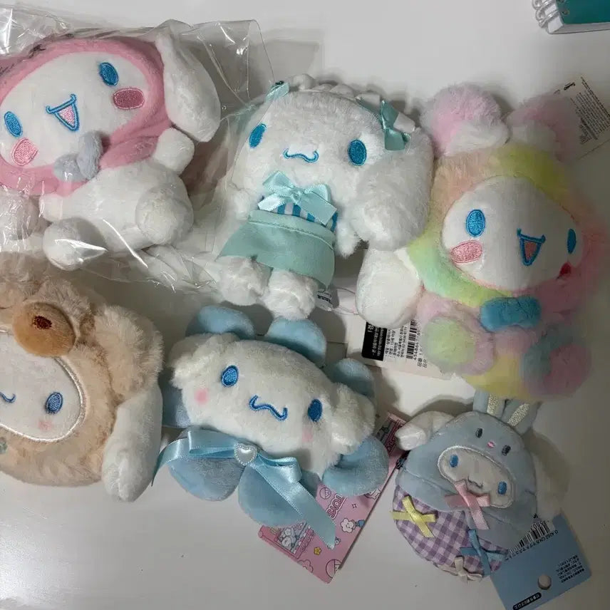 [BUNJANG] Sanrio Cinnamoroll Plush Charm Keychain / 가격내림)새상품 정품 산리오 시나모롤 인형 키링