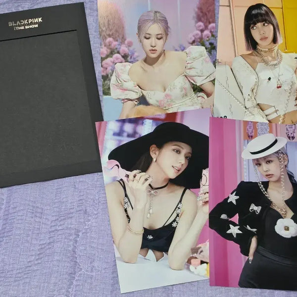 [BUNJANG] Blackpink The Show A4 Premium Photo Set Authentic MD / 블랙핑크 더쇼 A4 고급 포토 세트 정품 MD blackpink