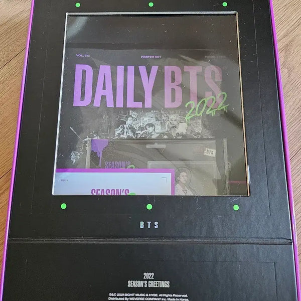 [BUNJANG] BTS 2022 Season's Greetings / 방탄소년단 2022 시즌 그리팅