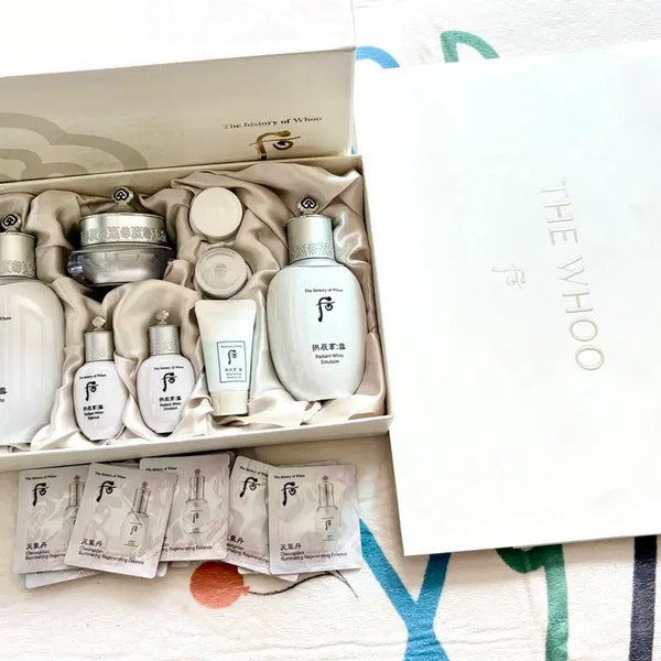[BUNJANG] The History of Whoo Gongjinhyang Seol Whitening 3-Piece Set with Shopping Bag / 후 공진향 설 미백 3종 세트(쇼핑백)