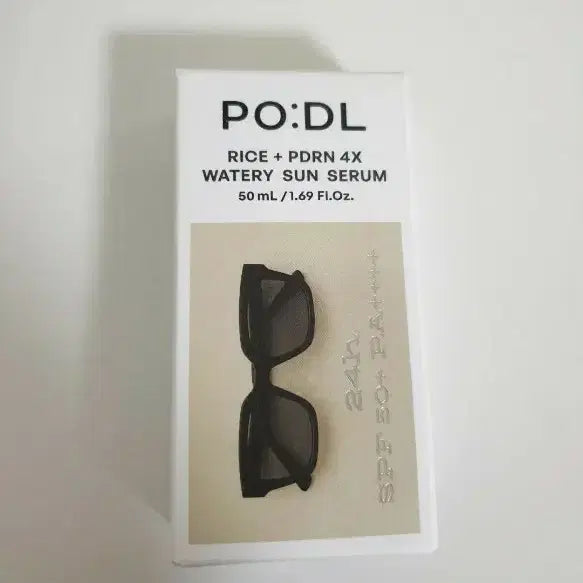 [BUNJANG] PO:DL Rice PDRN 4X Watery Sun Serum SPF 50+ PA+++ 50ml / PO:DL 라이스 PDRN 4X 워터리 선 세럼 50ml