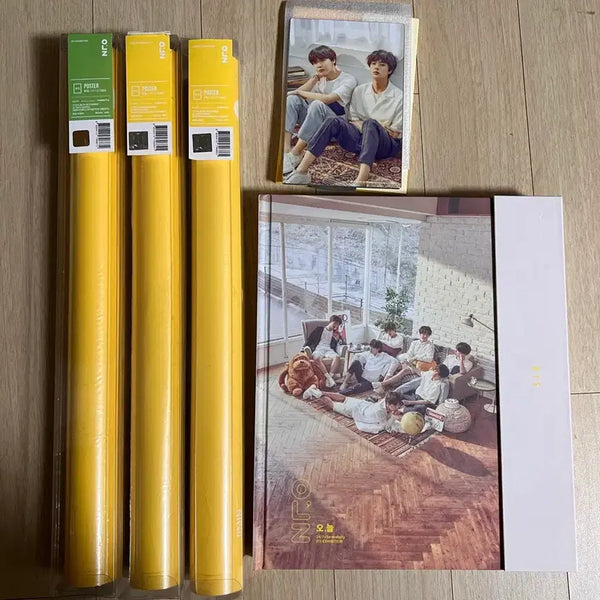 [BUNJANG] BTS 'Today' Exhibition Photobook, Posters, and Frames Bundle Set / 방탄소년단 bts 오늘 도록 액자 포스터 일괄