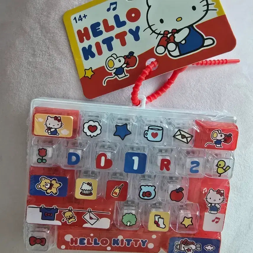 [BUNJANG] Hello Kitty 26-Keycap Large Keychain / 헬로키티 26구 대왕 키캡 키링