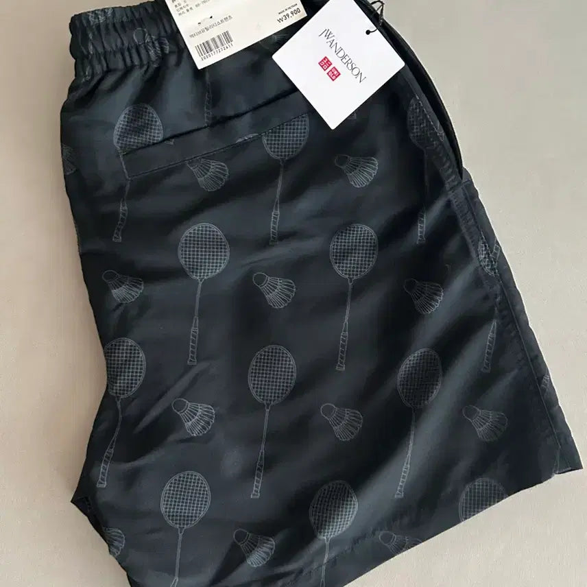 [BUNJANG] JW Anderson x Uniqlo Badminton Pattern Shorts (New) / JW 앤더슨 유니클로 배드민턴 반바지 (새상품)