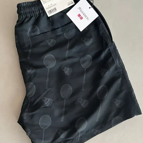 [BUNJANG] JW Anderson x Uniqlo Badminton Pattern Shorts (New) / JW 앤더슨 유니클로 배드민턴 반바지 (새상품)