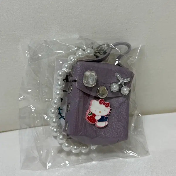[BUNJANG] Sanrio Hello Kitty Airpods Pouch Keychain / [새상품] 산리오 헬로키티 에어팟 파우치 키링