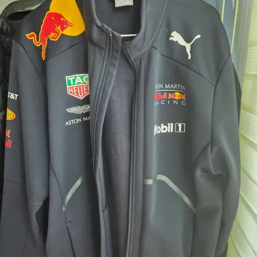 [BUNJANG] Aston Martin Red Bull Racing 2018 Softshell Jacket / (판매/교환)2018 애스턴마틴 레드불 레이싱 소프트쉘 자켓