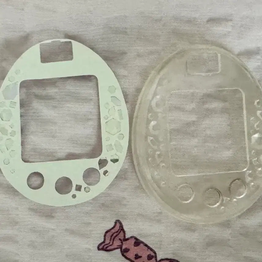 [BUNJANG] Tamagotchi Pix Custom Front Plate & Insert Set / 다마고치 피스 커스텀 앞판+속지