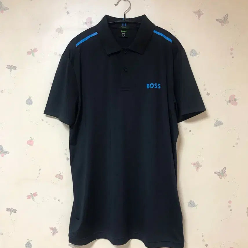 [BUNJANG] Hugo Boss Navy Short Sleeve Polo Shirt / 휴고보스 반소매 카라티 네이비