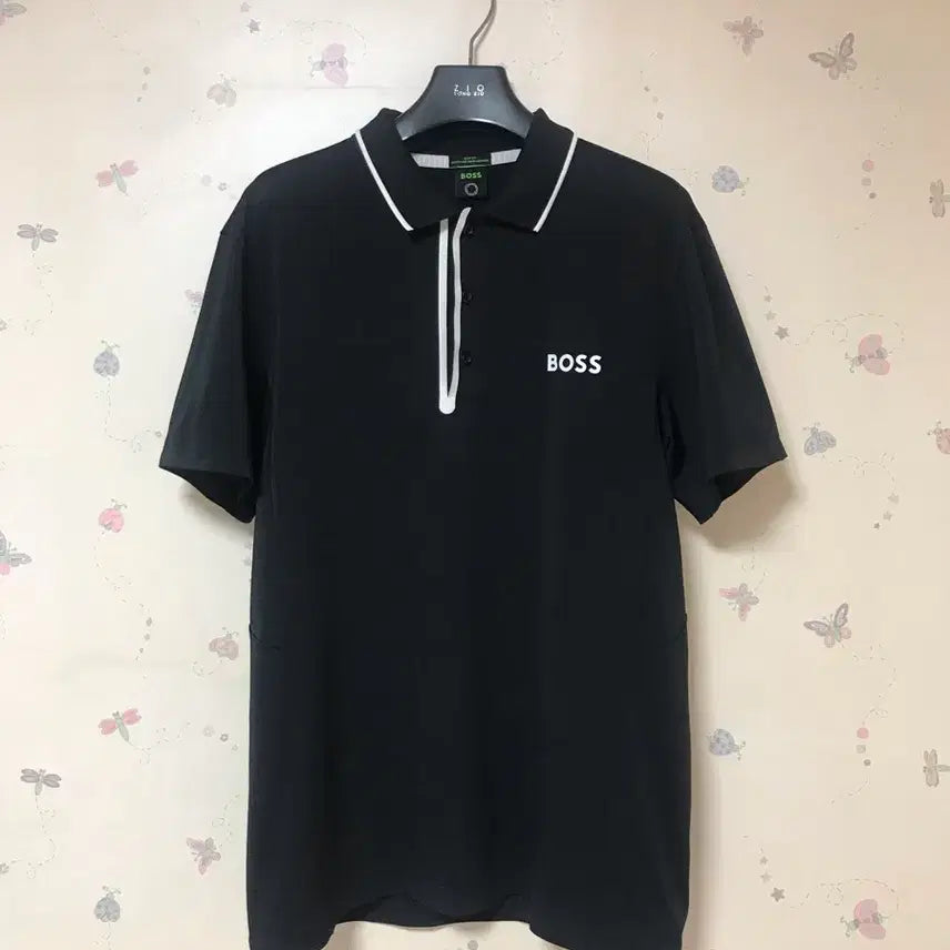 [BUNJANG] Hugo Boss Black Short-Sleeve Polo Shirt / 휴고보스 반소매 카라티 블랙
