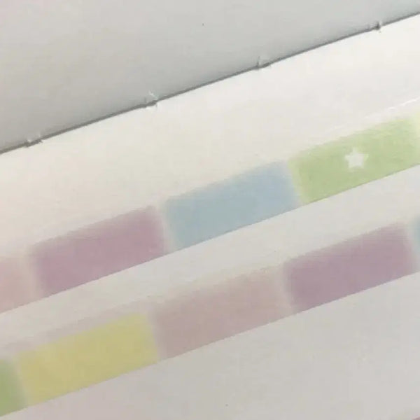 [BUNJANG] Coco Nen Ne Pastel Index Washi Tape / 코코넨네 파스텔인덱스 마테