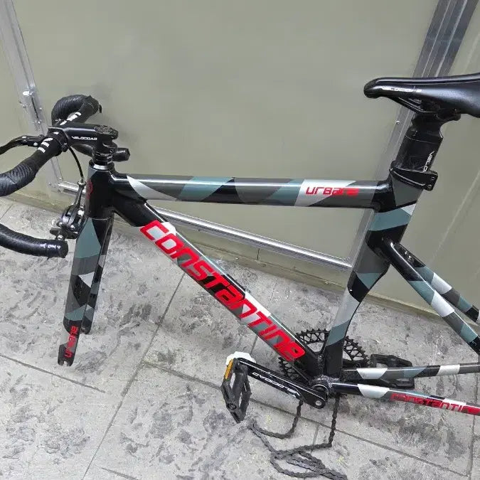 [BUNJANG] Konstantin Urbain Pattern Red Bike / 콘스탄틴 어베인 패턴레드 반차 개급처