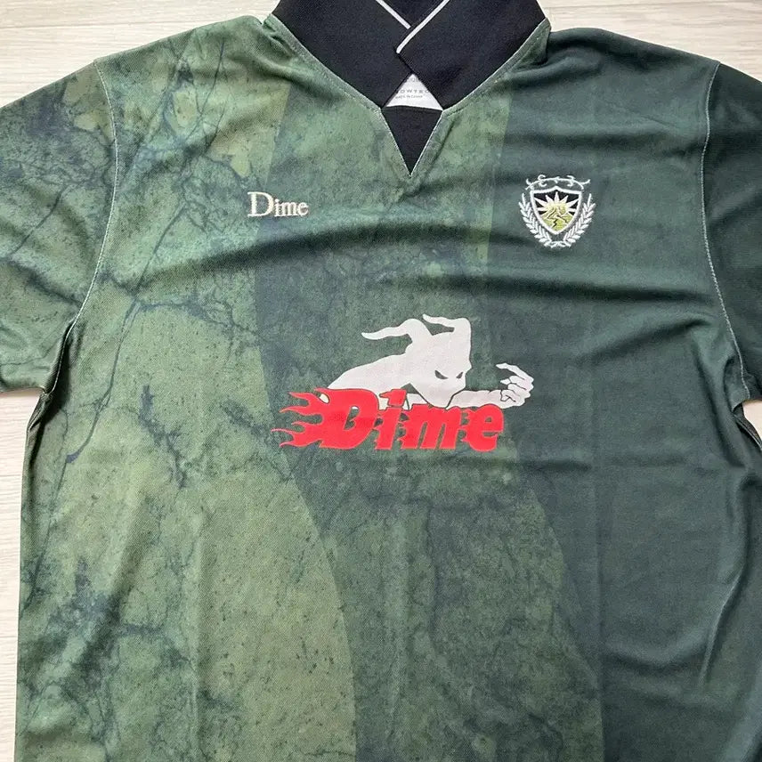 [BUNJANG] Dime Final Jersey Concrete Short Sleeve T-Shirt / Dime Final Jersey Concrete 다임 반팔 저지 m사이드
