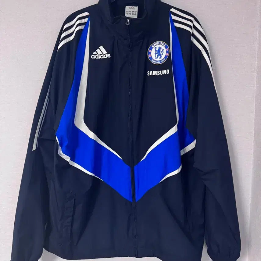 [BUNJANG] Chelsea FC 10-11 Training Zip-Up Jacket Windbreaker / [L] 첼시 10-11 트레이닝 집업 자켓 바람막이
