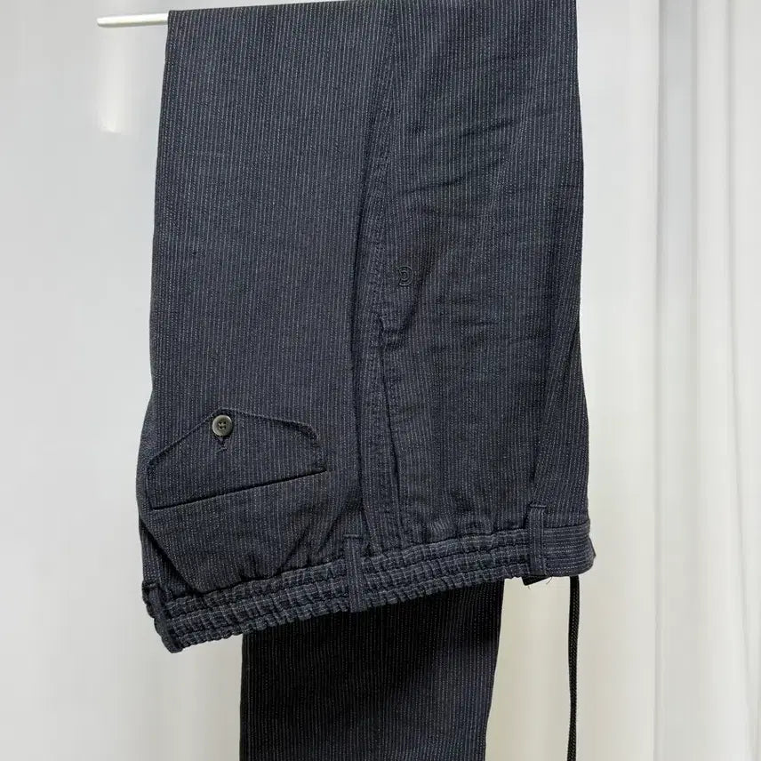 [BUNJANG] Colony Clothing Striped Cotton Linen Blend Easy Pants / Colony Clothing 스트라이프 이지 팬츠