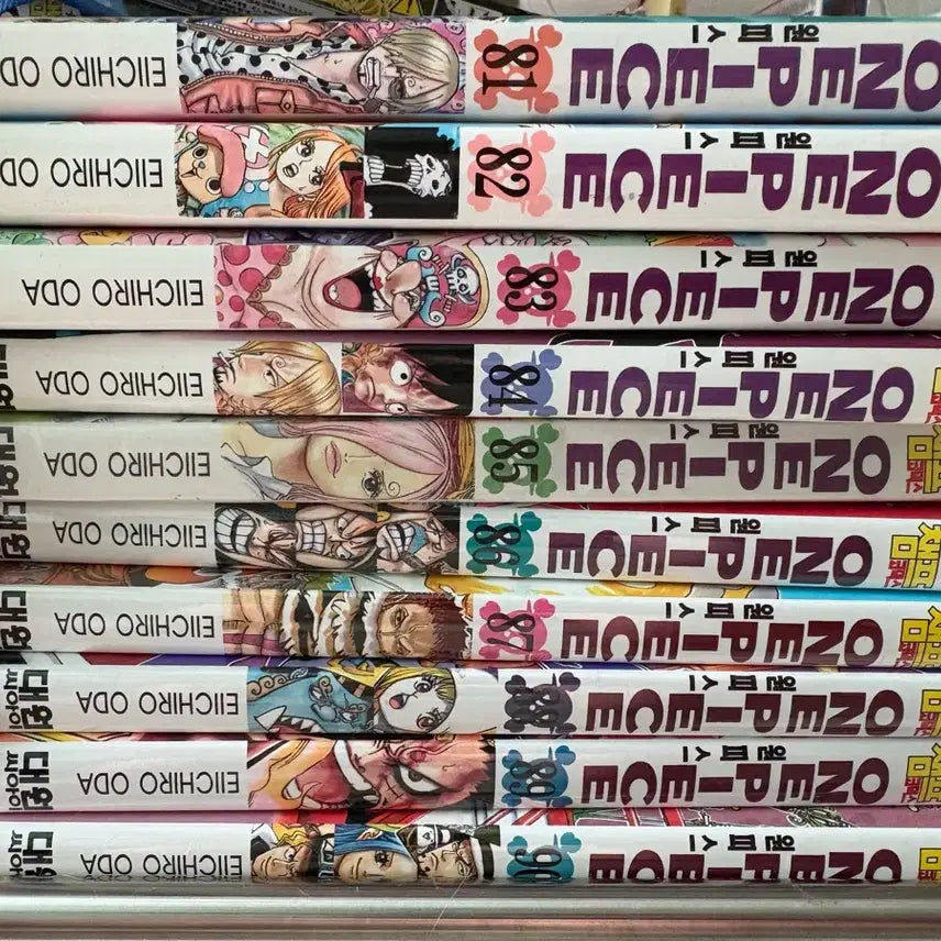 [BUNJANG] One Piece Manga Complete Set (Volumes 1-108, excluding 106) with Doors and Yellow Special Editions / 원피스 만화책 1~108권