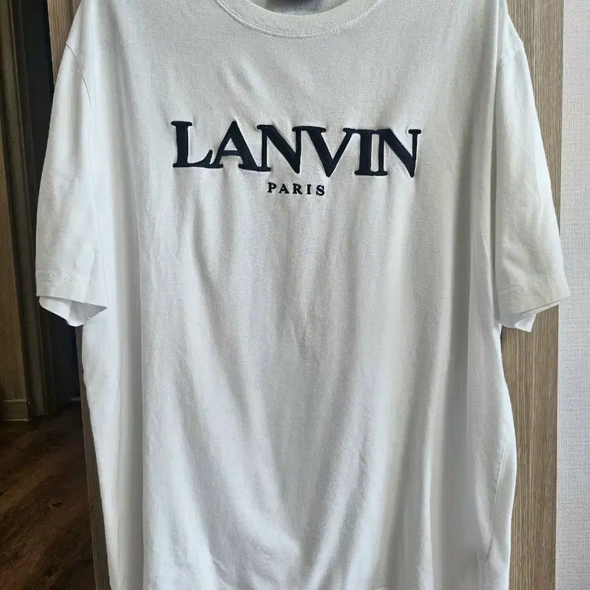 [BUNJANG] Lanvin White T-Shirt XL / 랑방 티셔츠 화이트XL