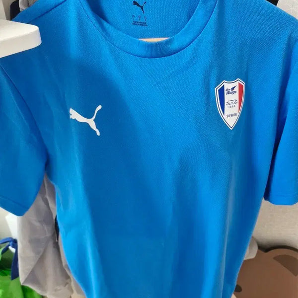 [BUNJANG] Puma Suwon Samsung BlueWings Logo Jersey T-Shirt (L) / 푸마 수원삼성 로고 저지티