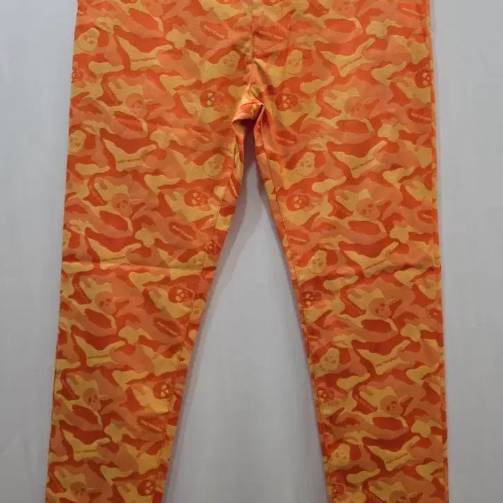 [BUNJANG] Mark & Lona Camo Skull Golf Pants Orange / (정품)마크앤로나 카모 스컬 골프 팬츠 오렌지