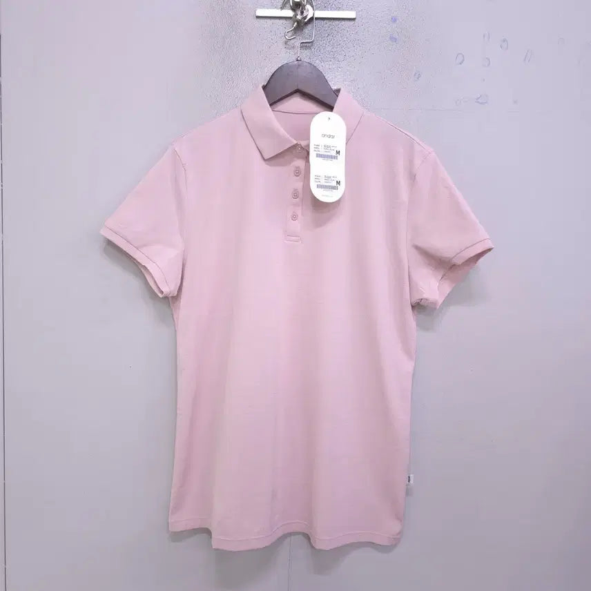 [BUNJANG] Andar 24SS Women's Airy Fit Short Sleeve T-Shirt - Coral Cloud - M / 안다르) 새상품 24ss 여성 에어리핏 반팔 -M