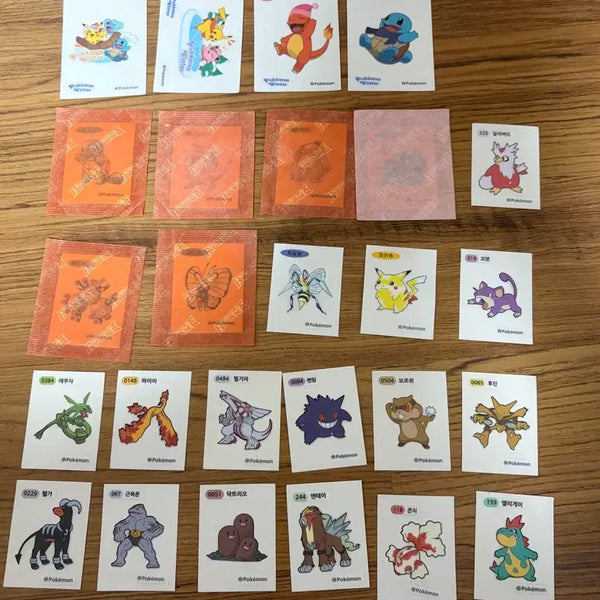 [BUNJANG] Pokemon 30th Anniversary Winter Limited Edition 띠부씰 Bundle / 포켓몬 띠부씰 30주년 / 겨울한정 / 전설 판매합니다.