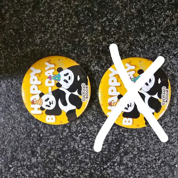 [BUNJANG] Everland Bao Family Birthday Badge / 에버랜드 바오패밀리 생일 뱃지