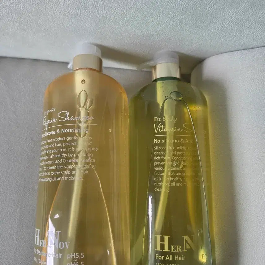 [BUNJANG] Ernovo Pro Polis Shampoo & Scalp Shampoo Bundle (1500ml each) / 에르노브 프로 폴리스샴푸 1500ml+스켈프 샴푸1500ml