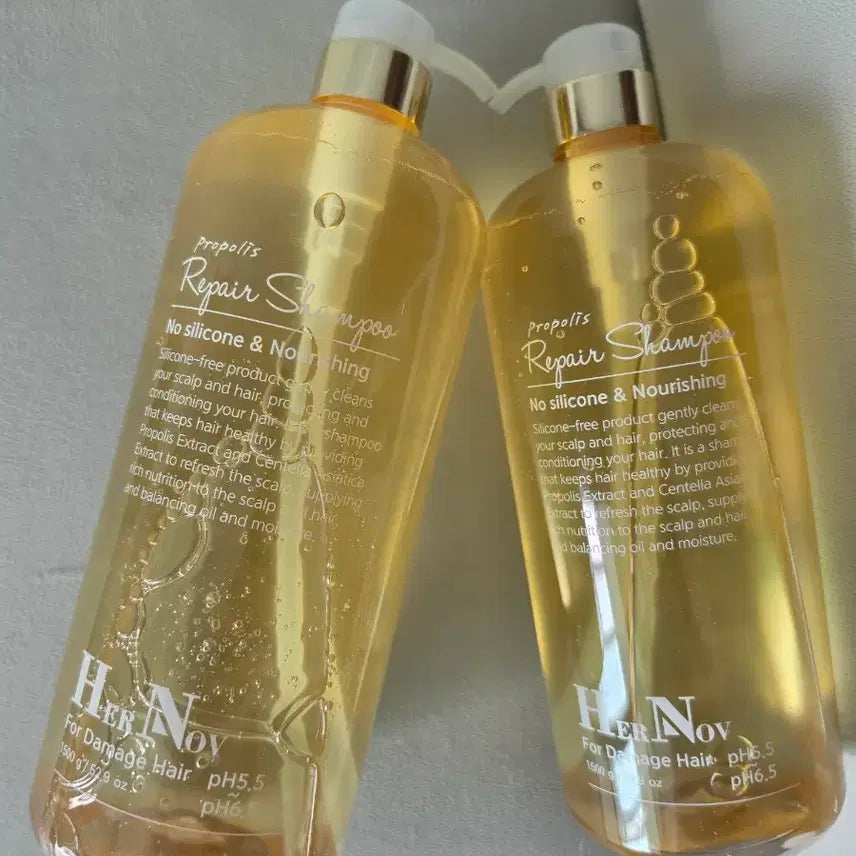 [BUNJANG] Ernov Propolis Shampoo 1500ml (Set of 2) / 에르노브 프로폴리스 삼푸 1500ml 2개
