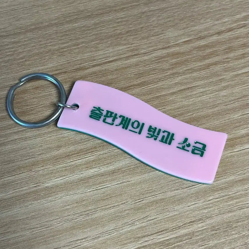 [BUNJANG] Minumsa Publishing 25th Anniversary Salt & Light Keychain / 민음사 키링 25서국도 출판계의빛과소금