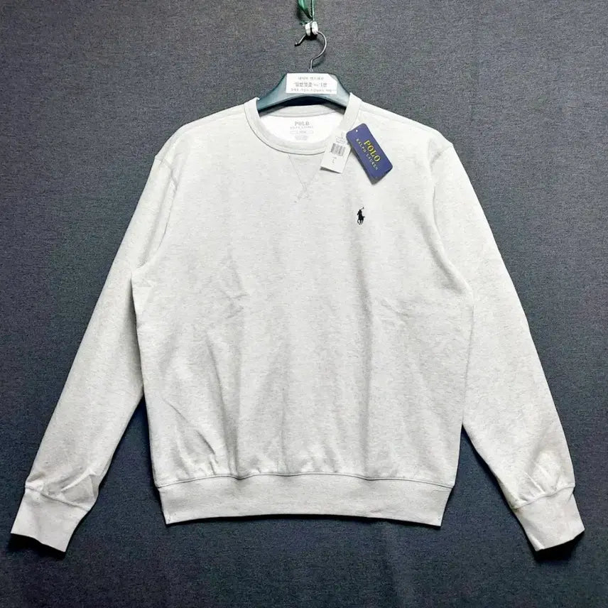 [BUNJANG] Polo Ralph Lauren Crewneck Sweatshirt L (100-110) / 새제품/폴로 랄프로렌 맨투맨L(100-110)라운드