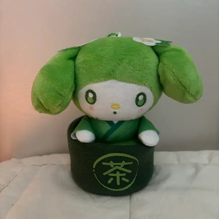 [BUNJANG] My Melody Green Tea Keychain / 마이멜로디 녹차 키링