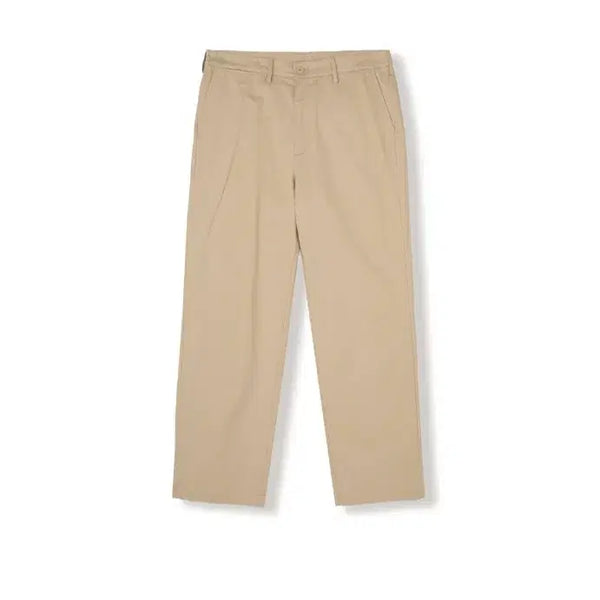 [BUNJANG] Steady Everywear Regular Cotton Pants Beige / (3) 스테디에브리웨어 레귤러코튼 팬츠 베이지