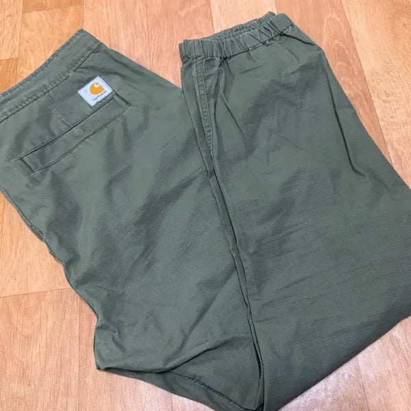 [BUNJANG] Carhartt Marshall Jogger Pants Khaki L / 칼하트 마샬 조거팬츠 카키 L