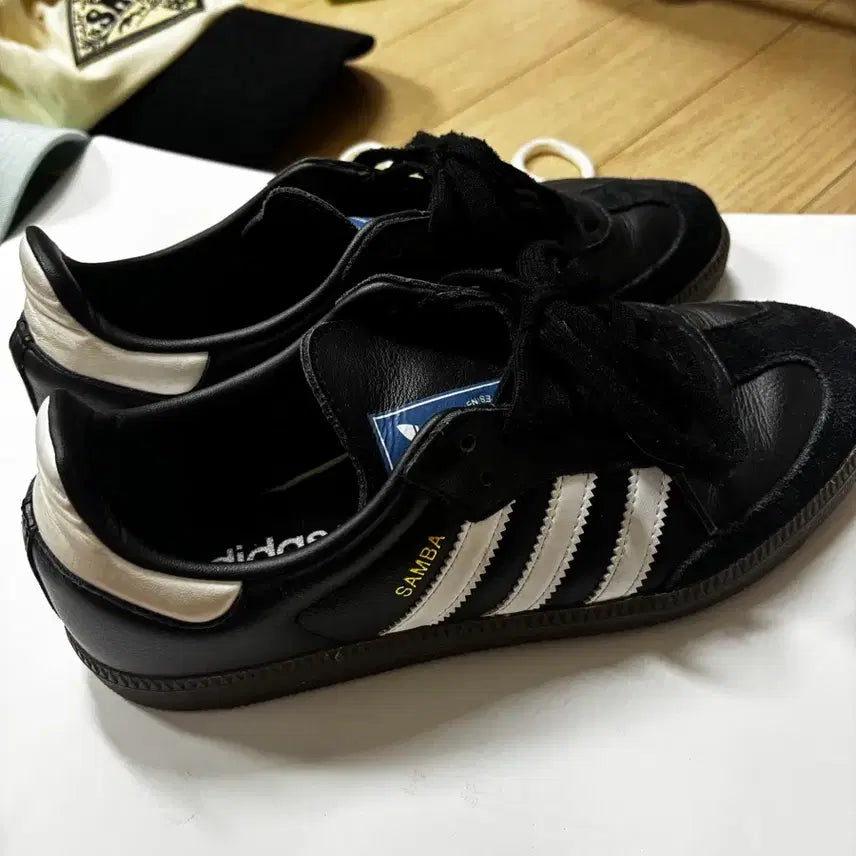 [BUNJANG] Adidas Samba Black Shoes / 아디다스 삼바블랙 240