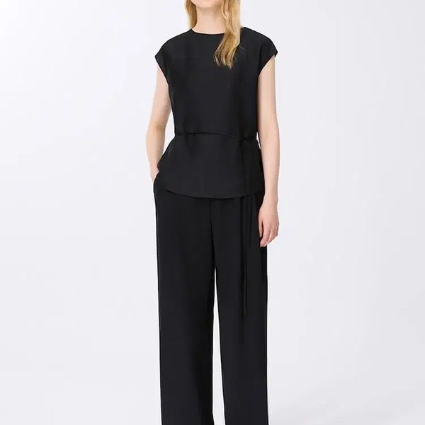 [BUNJANG] SHESMISS Beige Wide Leg Slacks / 2025  쉬즈미스베이지 와이드 슬랙스