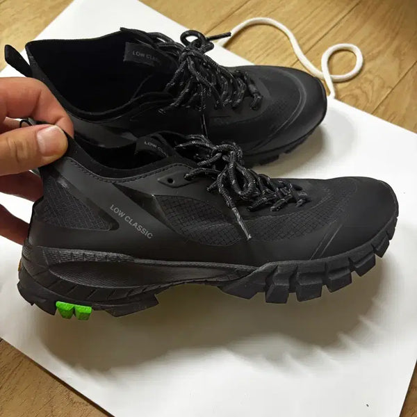 [BUNJANG] LOW CLASSIC Vibram Black Shoes 240 / 로우클래식 비브람 블랙 240