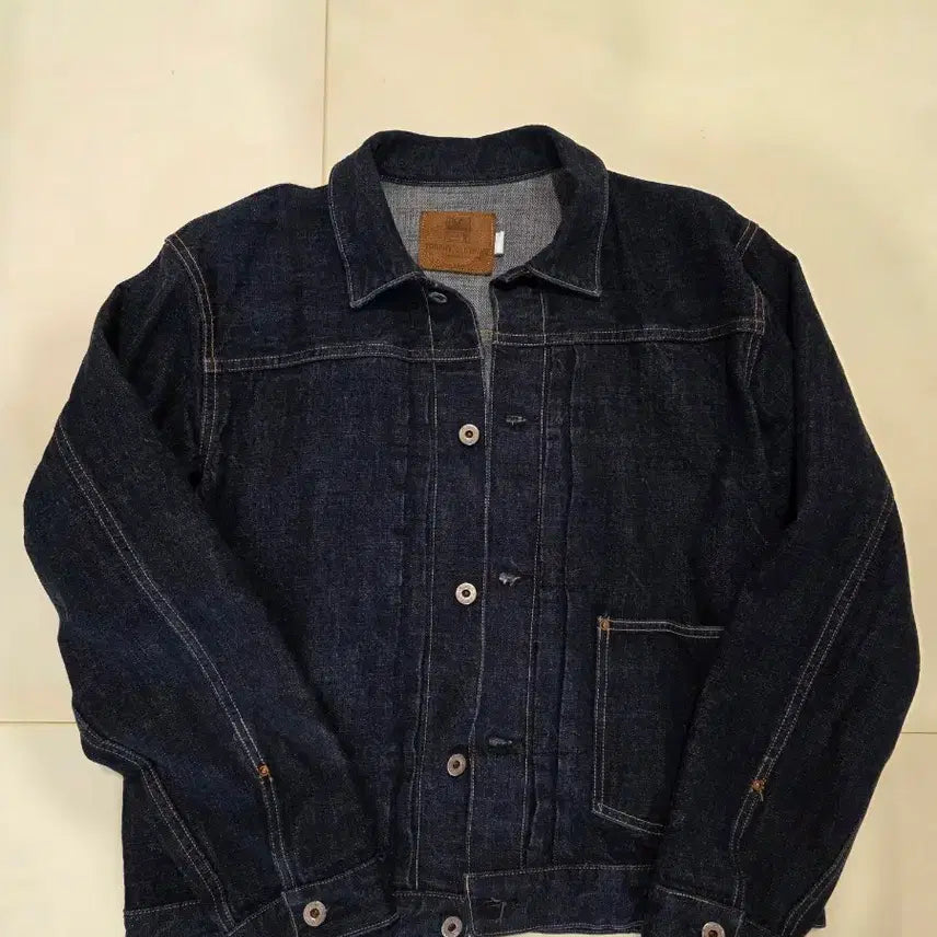 [BUNJANG] Trophy Clothing 2605 Dirt Denim Jacket (Size 42) / 트로피클로딩 2605 데님 자켓 (42사이즈 / 실측 포함